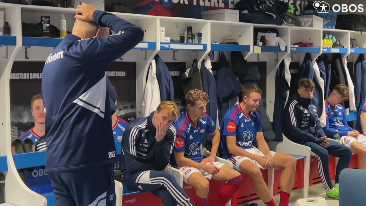 - Vi ble ydmyka, men det supporterne gjorde i dag var rått